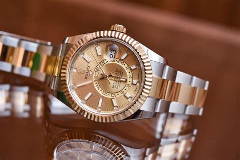 rolex sky dweller two tone jubilee|rolex sky dweller price uk.